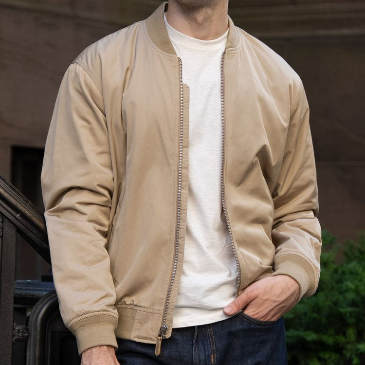 Union Bomber Jacket | Khaki